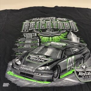Allstate 400 At the Brickyard Graphic Print‎ T-Shirt Adult Large NASCAR